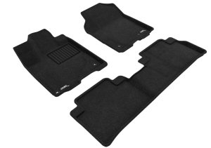 Acura RDX Floor Mat Set - Front and Rear - 3D MAXpider - Elegant Series - Black - `13-`18